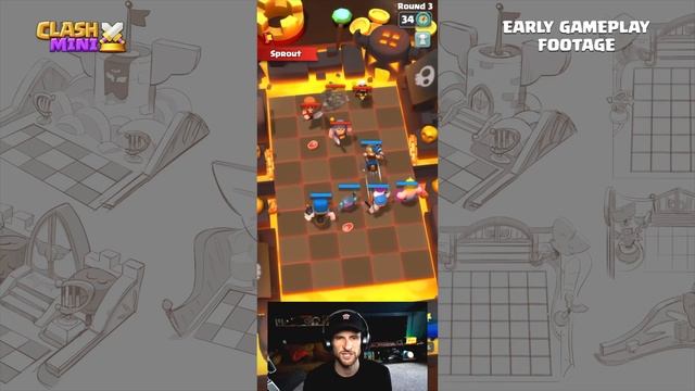 Clash Mini Gameplay - First Look - SUPERCELL смотреть онлайн