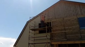 Обшиваем дом профлистом