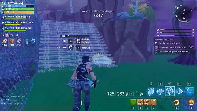 TRIANGULATING A CIRCLE - Deploy Scanners in a 15+ zone - Fortnite Save the World смотреть онлайн