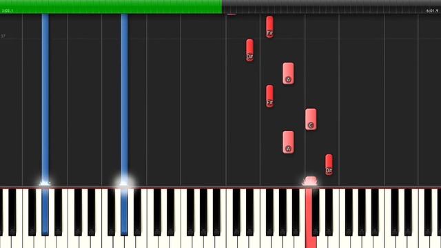 Moonlight Sonata 1st Movement - Opus 27 No. 2 (tutorial) Лунная соната (как играть) смотреть онлайн