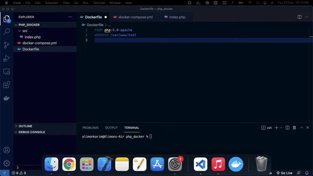 Docker for php+mysql+phpmyadmin смотреть онлайн