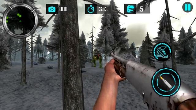 Real Dino Hunting Zoo Games Android Gameplay смотреть онлайн