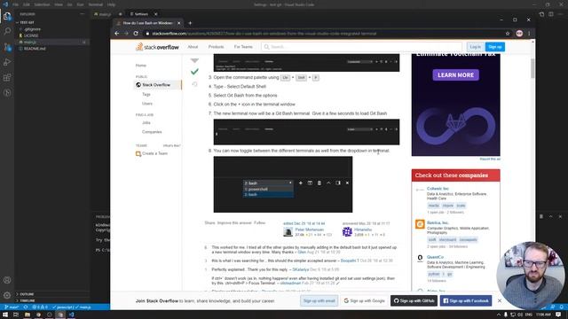 Front-End Live! Setting up a Windows React Dev Environment смотреть онлайн