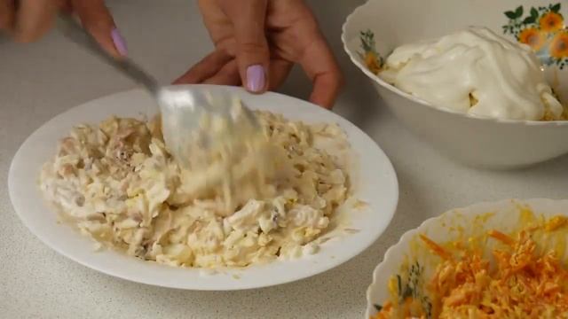 Рулет из ЛАВАША для праздничного стола и пикника. Лаваш с морковью и сыром, рыбными консервами смотреть онлайн