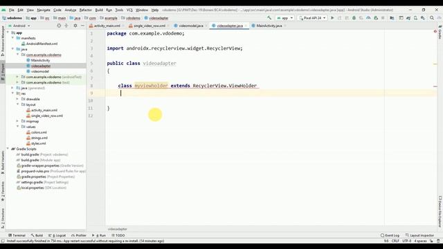 Android Swipeable Videos Like TikTok | ViewPager2 | How to Make App like tiktok смотреть онлайн