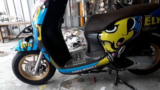 Modifikasi All New Honda Scoopy 2021 Yang Keren Keren! смотреть онлайн