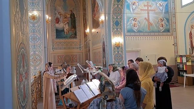 Полиелей "Хвалите имя Господне..." (Д. Арзуманов). Регент Екатерина Артюхова. смотреть онлайн