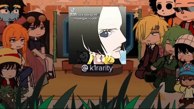 Strawhats react to boa Hancock? || grim || смотреть онлайн