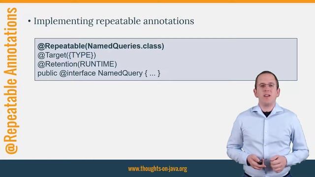 JPA 2.2 - Introducing @Repeatable Annotations смотреть онлайн