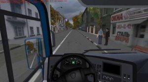 Omsi 2 ПАЗ ВЕКТОР НЕКСТ 320435-04. Большая задняя створка. Городской маршрут. Русская Глубинка 1.6