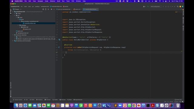 AprendeconJoe JakartaEE: Creando mi primer servlet con Wildfly смотреть онлайн