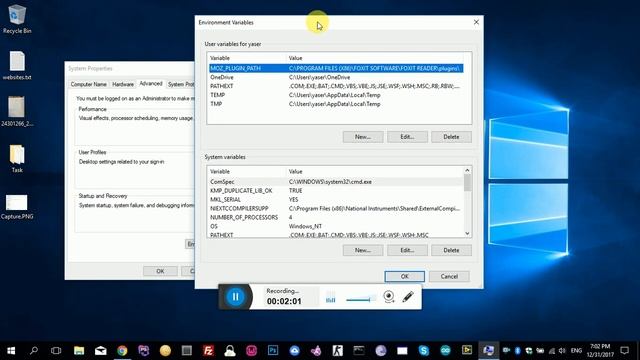 [Solved] Java on windows 10 ( javac not recognized as internal or external ..) смотреть онлайн