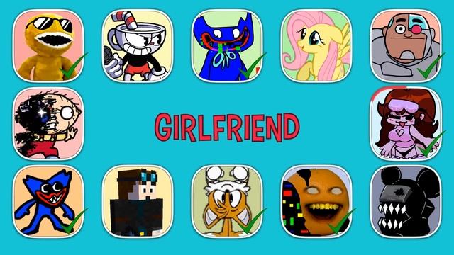 FNF Guess Character by Their VOICE | Huggy Wuggy, Corrupted Stewie, Fluttershy, Indie Cross, Tails смотреть онлайн