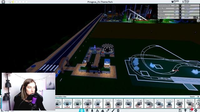МЕНЯ СТОШНИЛО НА АТТРАКЦИОНЕ В THEME PARK TYCOON ROBLOX! Симулятор парка аттракционов в Роблокс. смотреть онлайн