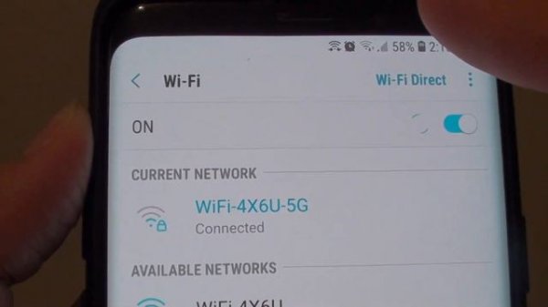 Meaning of WiFi Icon With Inward Pointing Arrows
