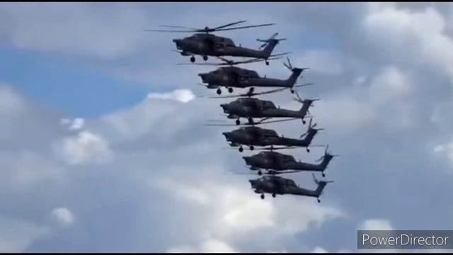 Ми-26 Ка-52 Ми-8 Ка-27 Ми-35 Ка-29 Ми-28 Ми-24 Винтокрылые - С Днём Армейской Авиации! смотреть онлайн