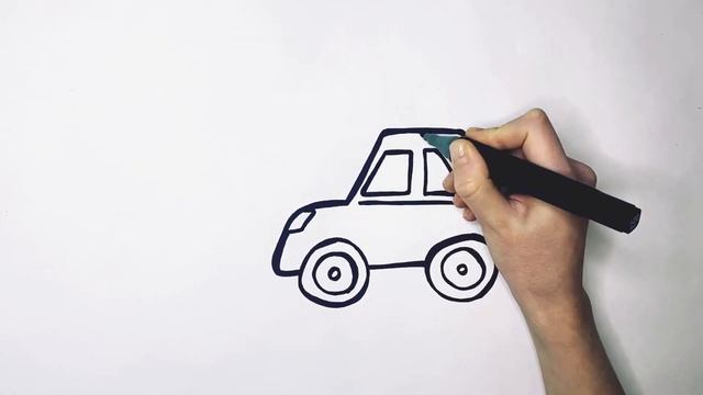 How to draw a taxi? / Как нарисовать такси? Como dibujar un taxi? смотреть онлайн