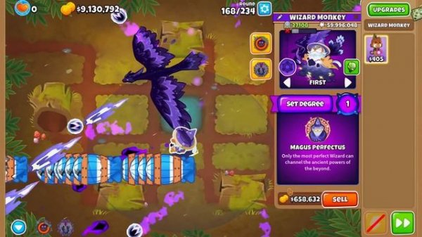 Level 1 Vs. MAX Level 100 WIZARD Paragon! (Bloons TD 6)