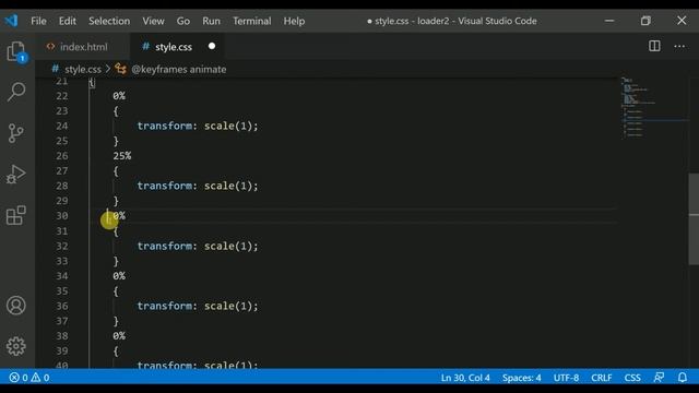 CSS Loading Animation - Pure CSS Tutorials - How to make CSS Loader смотреть онлайн