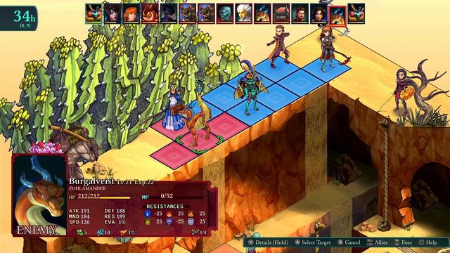 Fell Seal: Arbiter's Mark: Nintendo Switch Gameplay
