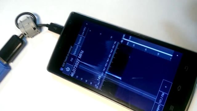 Как сделать радио сканер на андроид смартфоне SDR Touch+DVB T FM смотреть онлайн