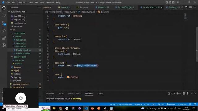 Building an E-Commerce App using React | GeeksforGeeks смотреть онлайн