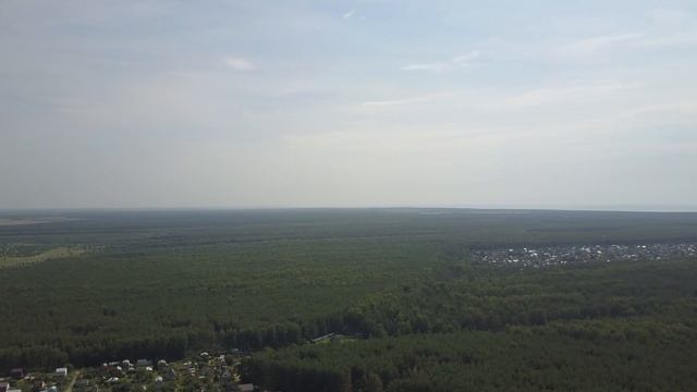 Панорама с квадрокоптера. Возле озера Архиерейское