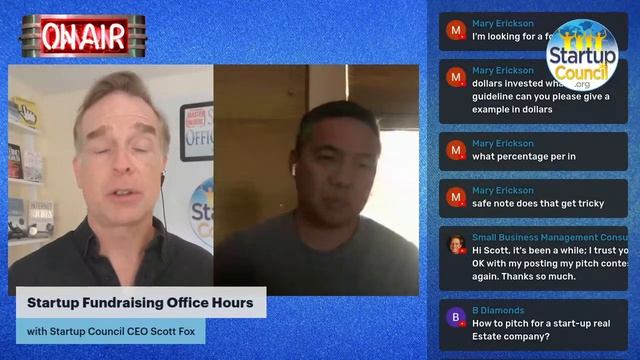 Free Startup Investor Q&A Office Hours with the Startup Council's Scott Fox смотреть онлайн