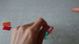 Звёздчатый октаэдр из трубочек. Делаем трубогранник.