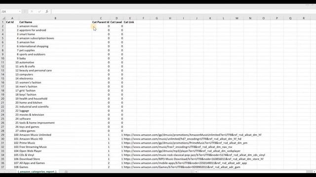 Where to download list of ( Amazon Departments, Categories, Sub Categories ) | UPDATED : 2021 смотреть онлайн