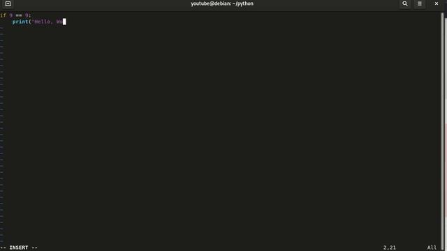 programming python3 for beginner ep.01 : identation смотреть онлайн