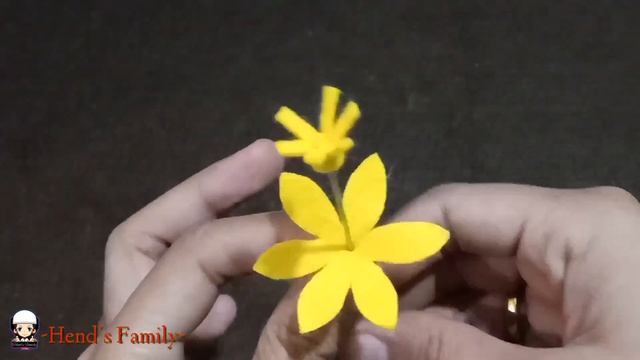 Bunga Dari Kain Flanel : Allium Moly | How To Make Allium Moly Flower