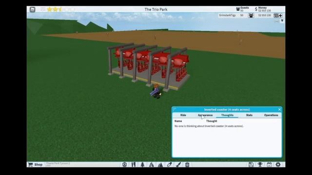 *NEW* Four Seat Inverted Coaster and Balloon Ride! | Theme Park Tycoon 2 Update смотреть онлайн
