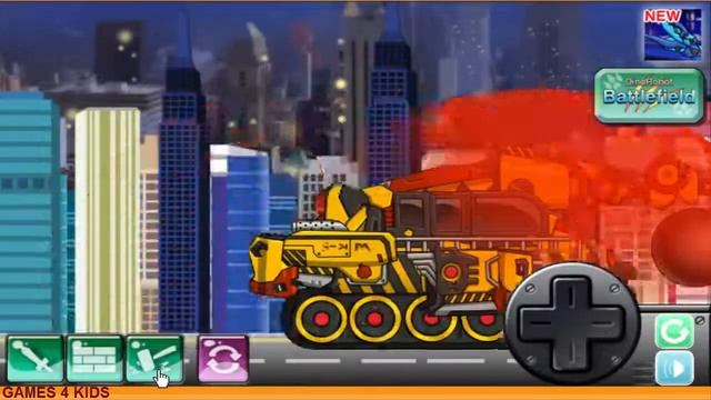 Dino Robot Euoplocephalus 2016- Full Game - Game Show - Game Play - games kids- HD смотреть онлайн