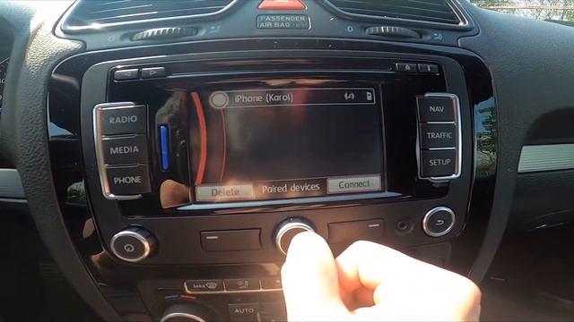 How to Forget Smartphone From Bluetooth Settings in Volkswagen Scirocco III ( 2008 - 2017 ) смотреть онлайн