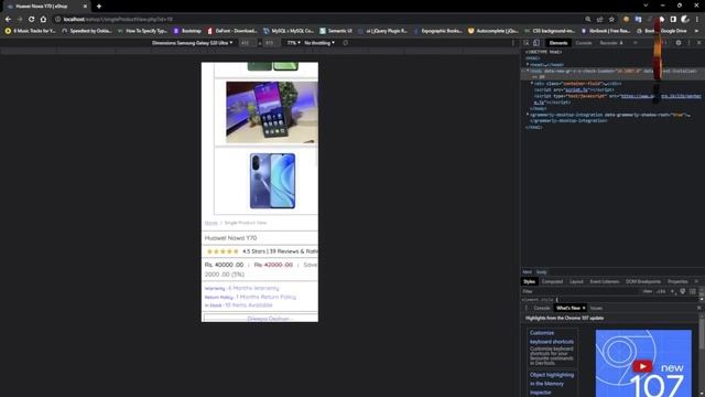 Design a responsive single product view page смотреть онлайн