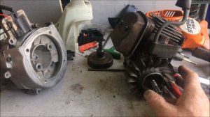 Штиль FS-55 ,,Засада,, при замене деталей даже на таком триммере!).