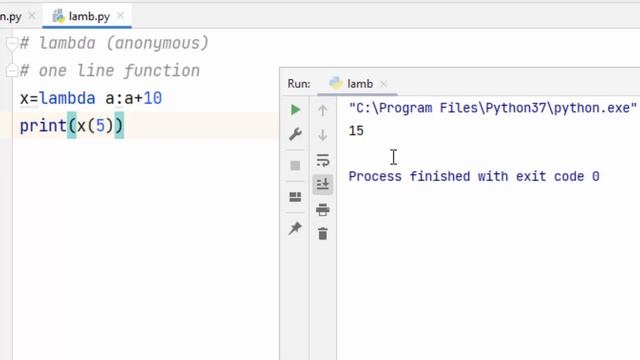 Lambda Function in Python | What is Lambda in Python | Python for beginners - 97 смотреть онлайн