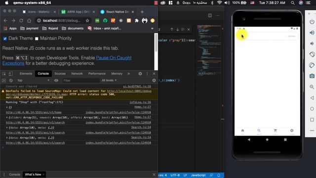 کار با لیست بینهایت و صفحه بندی در ریاکت نیتیو | Infinity lists & pagination in react-native смотреть онлайн