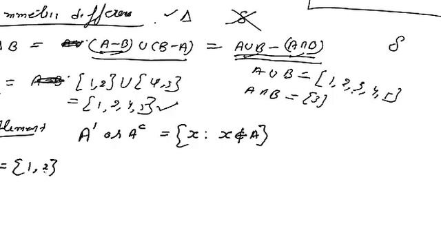 11th math | Set | operations ( Union, intersection, difference, symmetric difference, complement смотреть онлайн