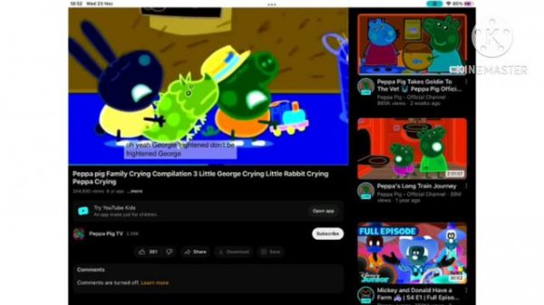 Peppa Pig Family Crying Compilation 3 Little George Crying Little Rabbit Crying Peppa Crying G Majo