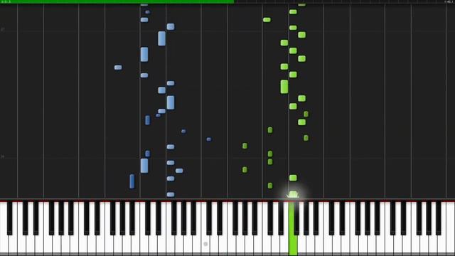 Spider Dance - Undertale (Muffet Theme) Synthesia Piano Tutorial смотреть онлайн