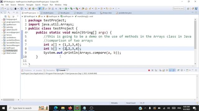 Arrays Class Methods in Java - Demo смотреть онлайн