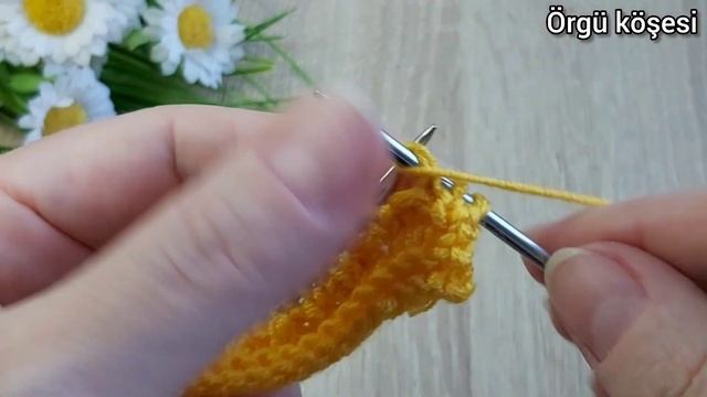 İki şiş Kolay Yelek, Hırka, Atkı, Bere Model ✅Easy Knitting Crochet Patterns