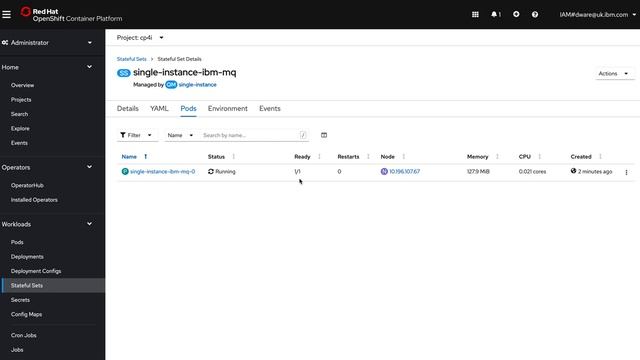 IBM MQ Native HA demo смотреть онлайн