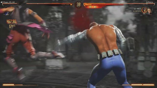 Mortal Kombat 1 - Kitana Max Damage Midscreen смотреть онлайн