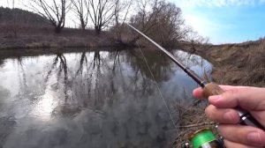 НАКОНЕЦ-ТО весна! Ловля щуки на малой реке весной. Рыбалка на спиннинг в Подмосковье. Март 2020.