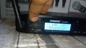 How te set Shure GLXD4 (generic) Wireless Mic plus shout out @macmactv2516