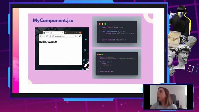 Introducción a React cómo librería UI | Carolina Bustos смотреть онлайн