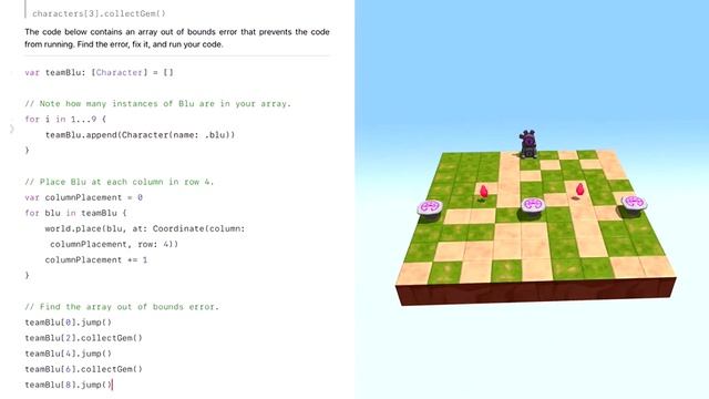 Learn to Code 2 #100: Fixing Array Out of Bounds Errors, Arrays – Swift Playgrounds смотреть онлайн